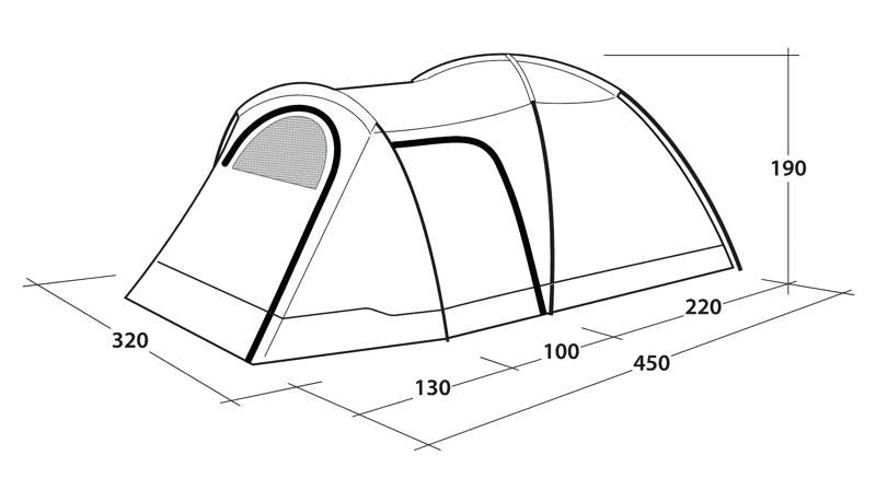Outwell Cloud 5 Plus Tent 2026