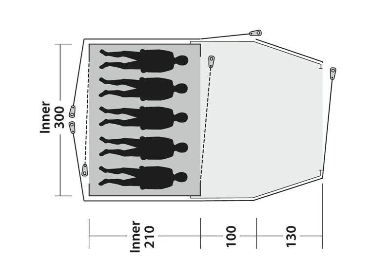 Outwell Cloud 5 Plus Tent 2026