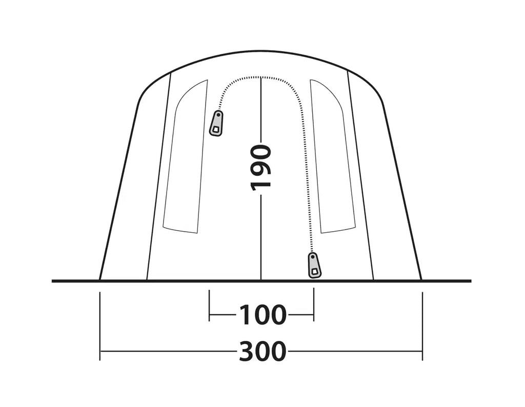 Outwell Sacramento 4 Air Tent 2026