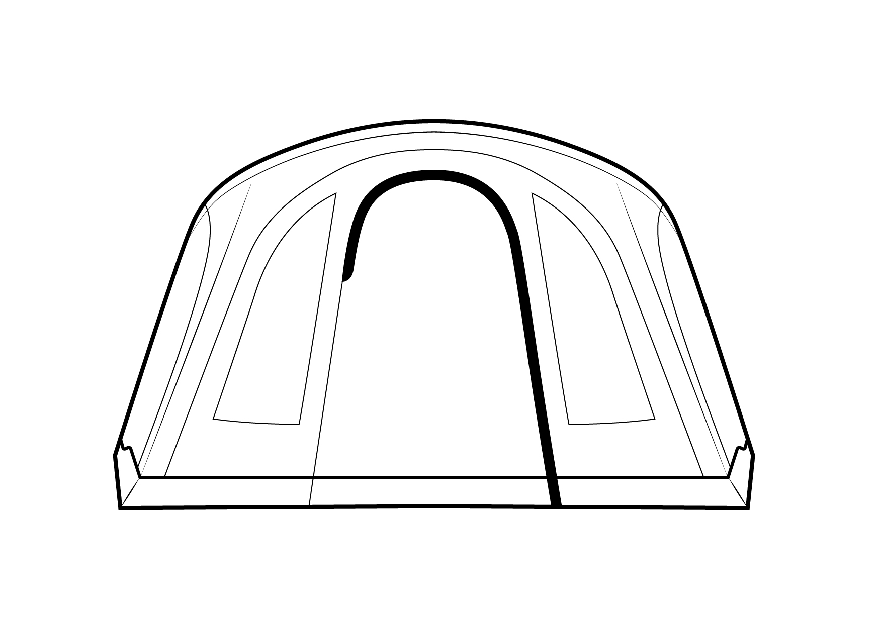 Outwell Sacramento 6 Air Tent 2026