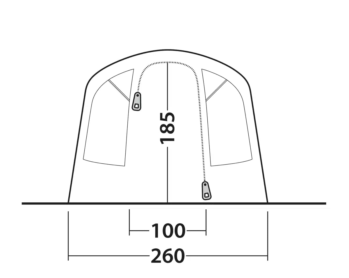 Outwell Monterey 4 Air Tent 2026