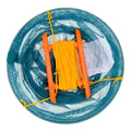 Crab Line Drop Net With Metal Ring and Handles