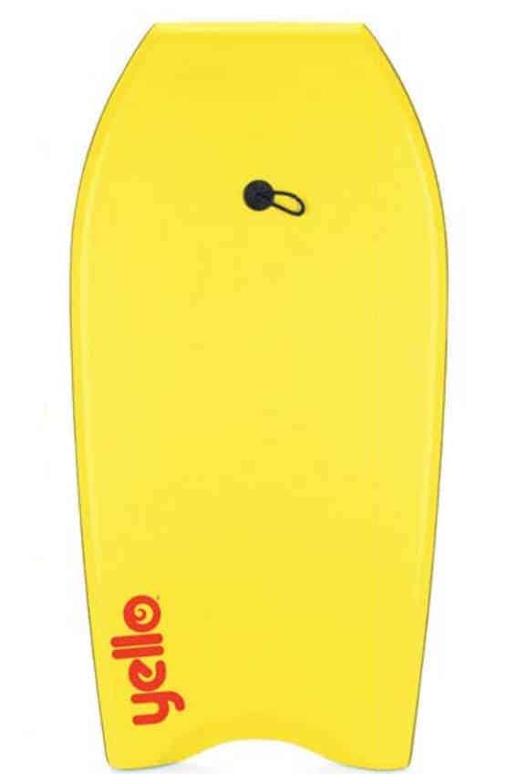 Yello 41 Slick Zig Zag Bodyboard (Yellow)