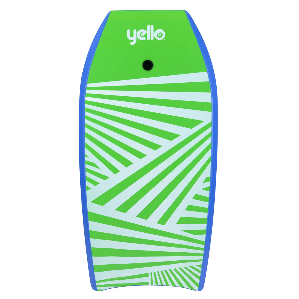 Yello 41 Slick Zig Zag Bodyboard (Blue)
