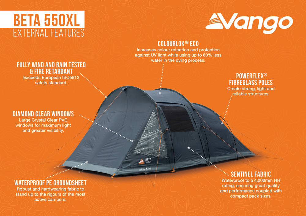Vango Beta 550XL Tent