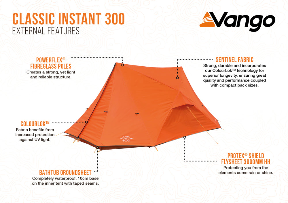 Vango Classic Instant 300 Tent