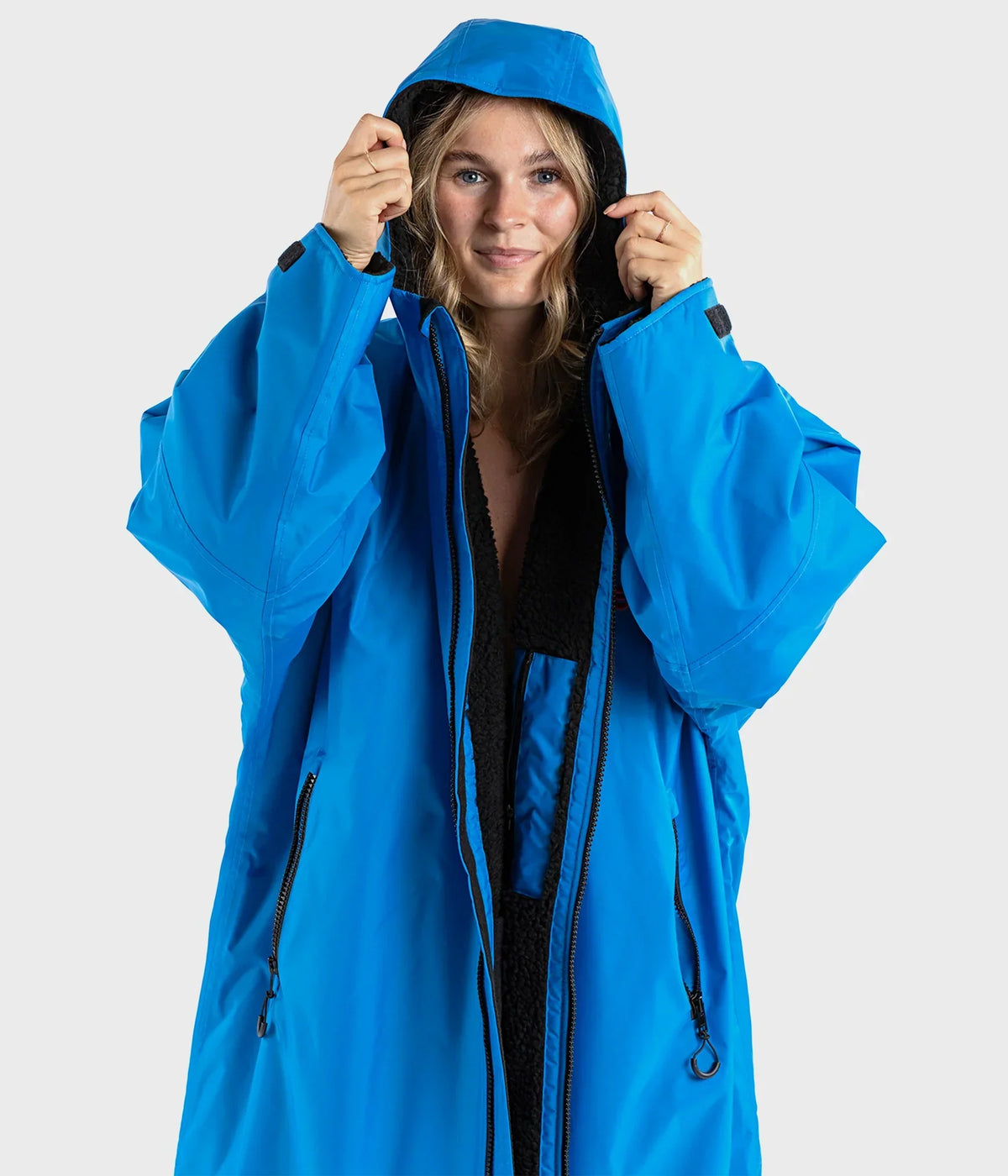 Dryrobe Advance Long Sleeve Cobalt Blue - RECYCLED