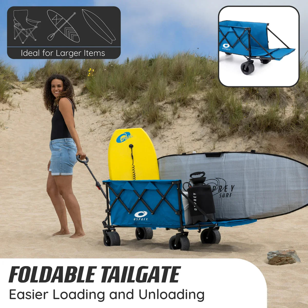 Osprey Beach Trolley - Blue