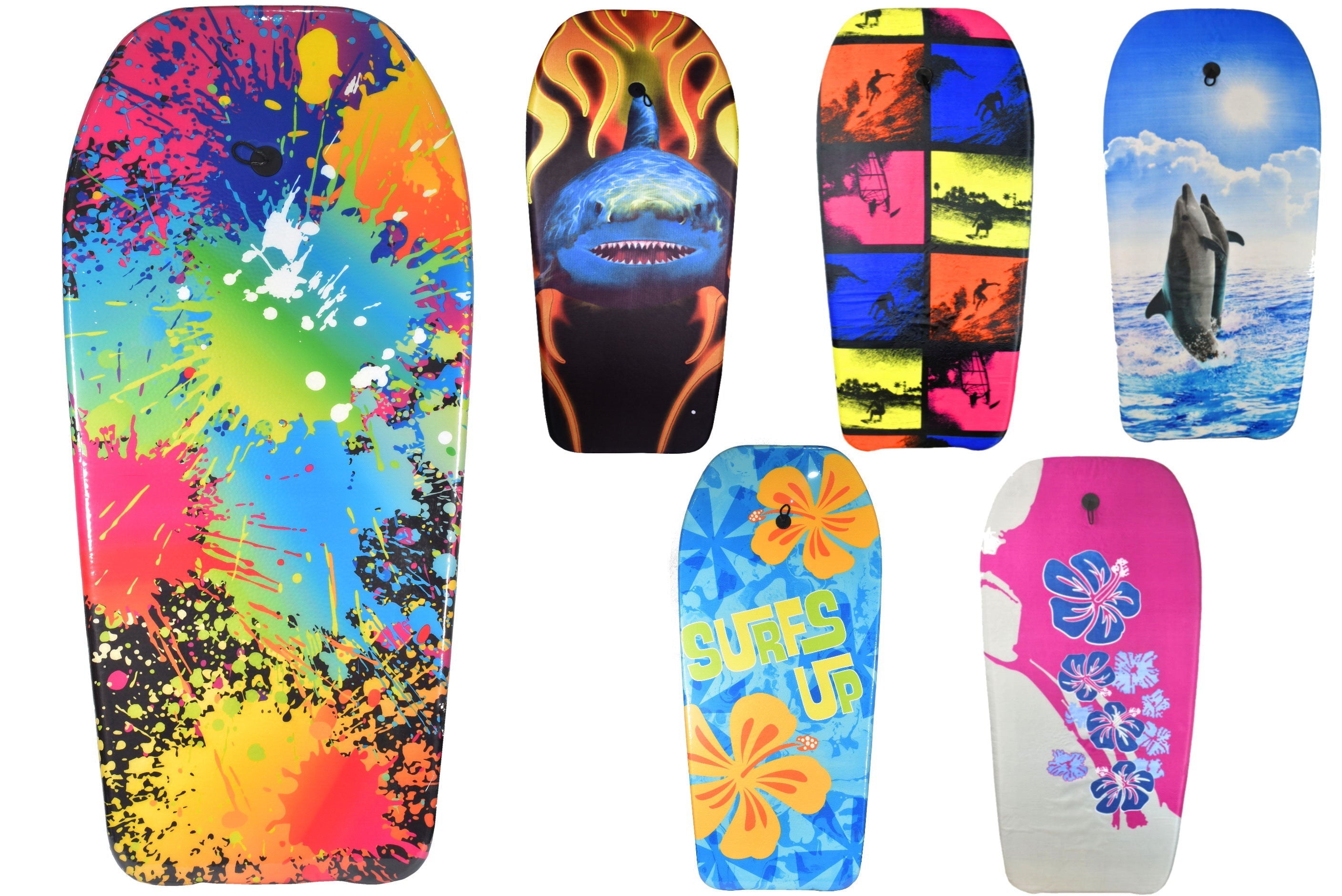 Nalu 41 EPS  Adults Bodyboard  - 6 Assorted Design