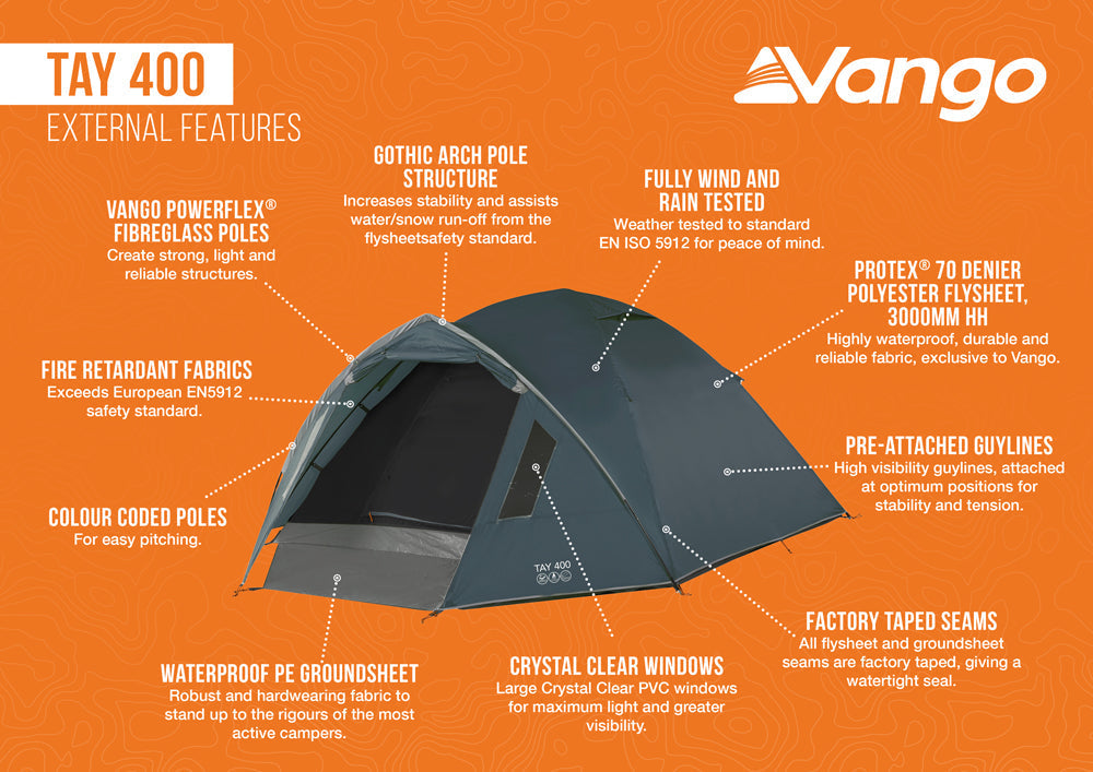 Vango Tay 400 Tent