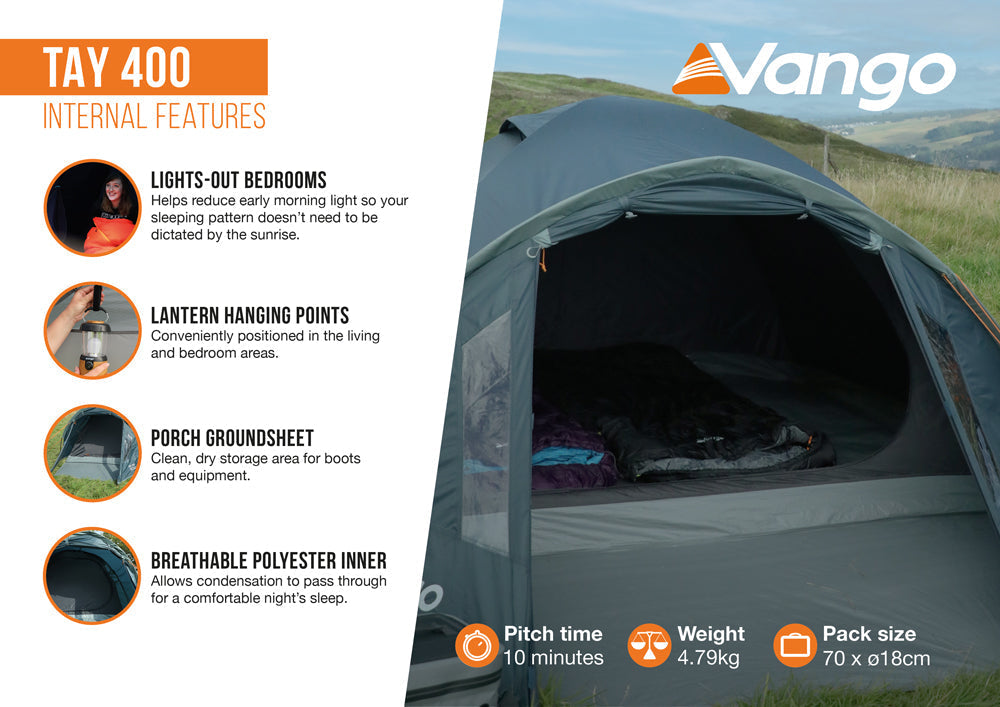 Vango Tay 400 Tent