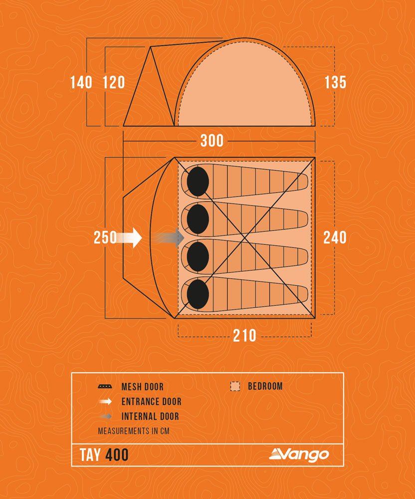 Vango Tay 400 Tent