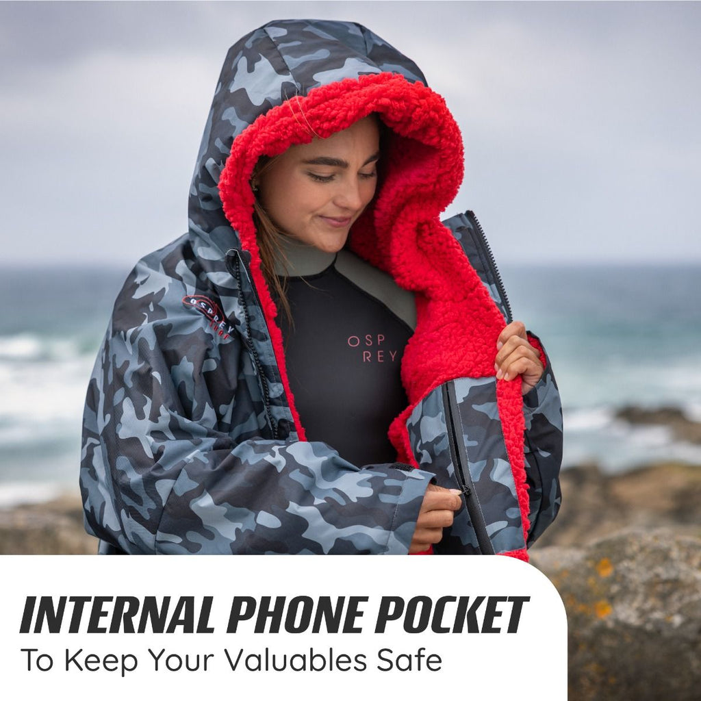 Osprey Changing Robe Camo Grey