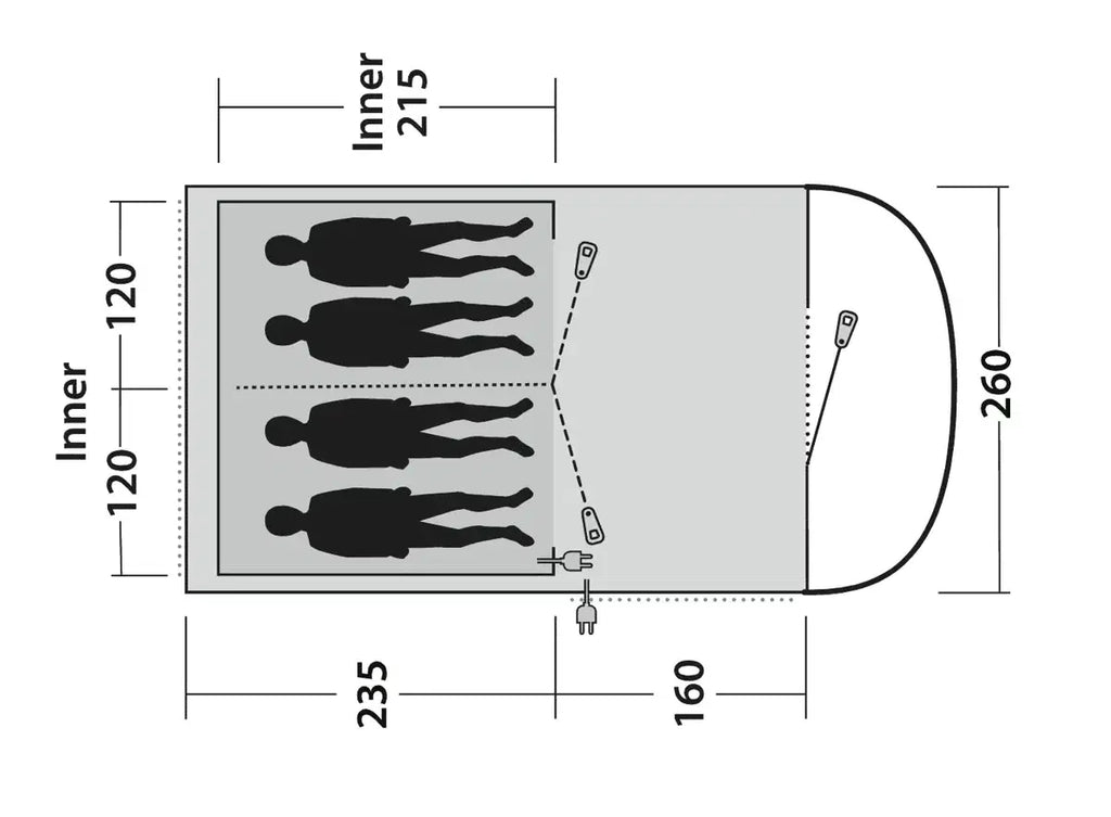 Outwell Sky 4 Tent 2026