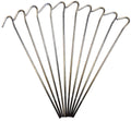 Steel 9 / 23cm Roundwire Pegs x 10 Pegs
