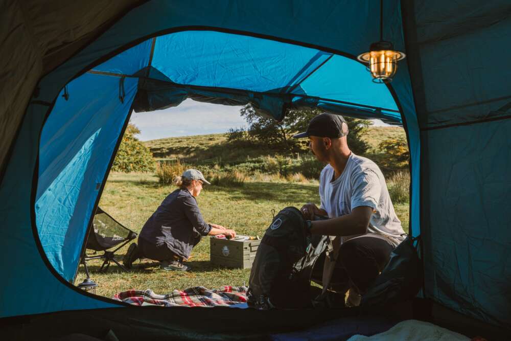 Kampa Mossborn 02 Aegean Blue Tent