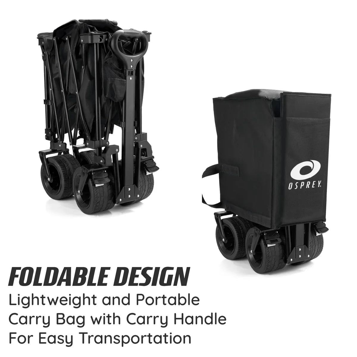 Osprey Beach Trolley - Black